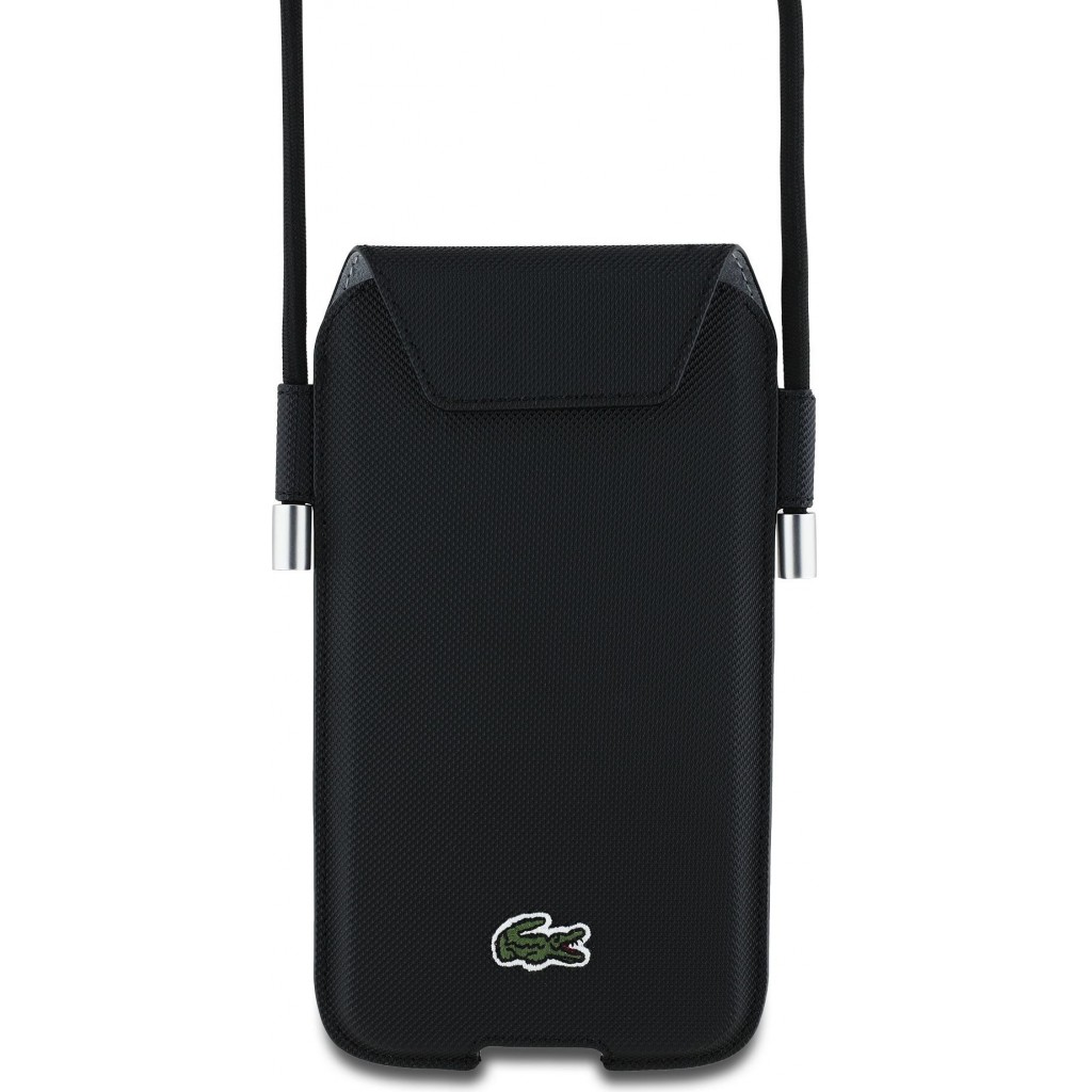 Pochette lacoste noir clearance