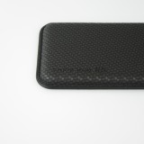 Magnetischer Kartenhalter Wallet Carbon Effekt - Kompatibel mit Apple MagSafe - Schwarz