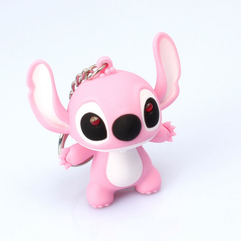 Porte-clés / bijoux universel - Lili & Stitch personnage Stitch - - Rose