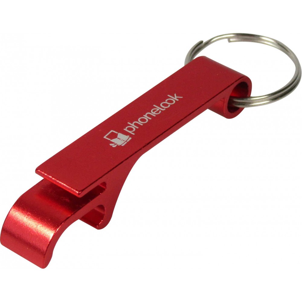 Porte-clés décapsuleur PhoneLook - Rouge