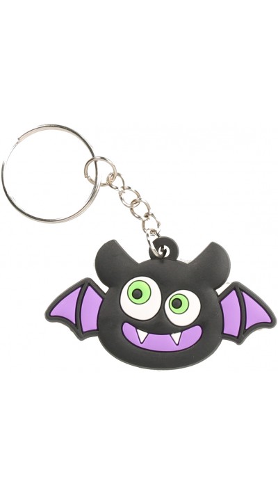 Porte-clés universel amusant pour Halloween chauve-souris