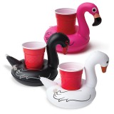 Cupholder gonflables pour la fête de la piscine - Porte-gobelets flottants pour piscine - forme aléatoire