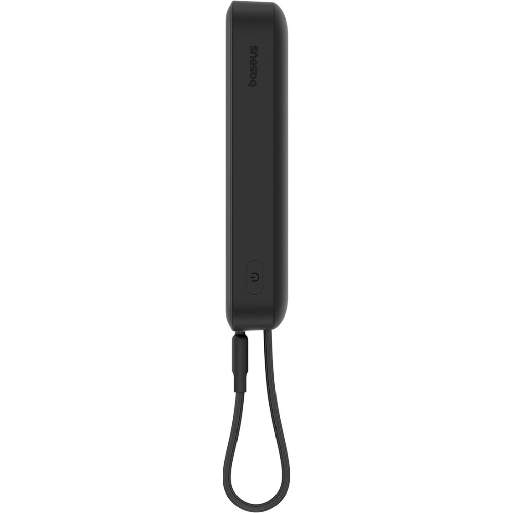 Baseus Magnetische Powerbank 10000mAh 20W mit integriertem Lightning-Kabel und 60W USB-C - Schwarz