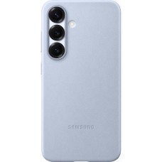 Galaxy S25 Case Hülle - Premium Vegan-Leder Backcover KindSuit - Hellblau