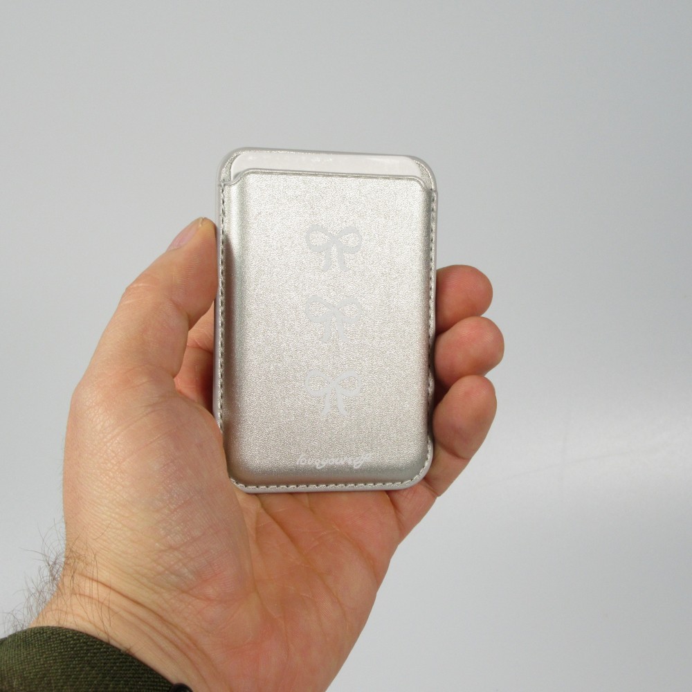 Premium porte-cartes magnétique avec aimants forts - Compatible avec Apple MagSafe  - Design nr 10