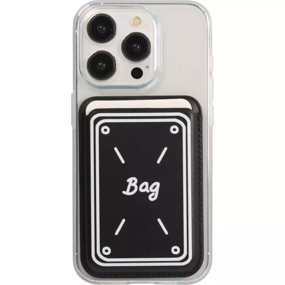 Porte-cartes premium magnétique avec aimants forts - Compatible avec Apple MagSafe  - Design nr 14
