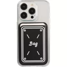 Porte-cartes premium magnétique avec aimants forts - Compatible avec Apple MagSafe  - Design nr 14