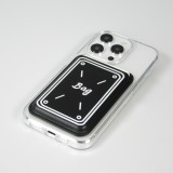 Premium porte-cartes magnétique avec aimants forts - Compatible avec Apple MagSafe  - Design nr 4