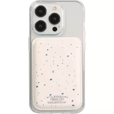 Premium magnetischer Kartenhalter mit starker Haftung - Kompatibel mit Apple MagSafe  - Design nr 5