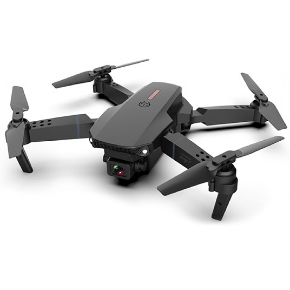 Pro fun drone E88 double caméra Wifi RC quadricoptère - Noir