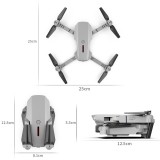Pro fun Drohne E88 Dual Kamera Wifi RC Quadcopter - Schwarz