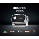 HD Projektor MG50 Pro Smart Multimedia Heimkino (350 ANSI, Android 12, Wi-Fi 6, Bluetooth 5.1, Screen Mirroring)