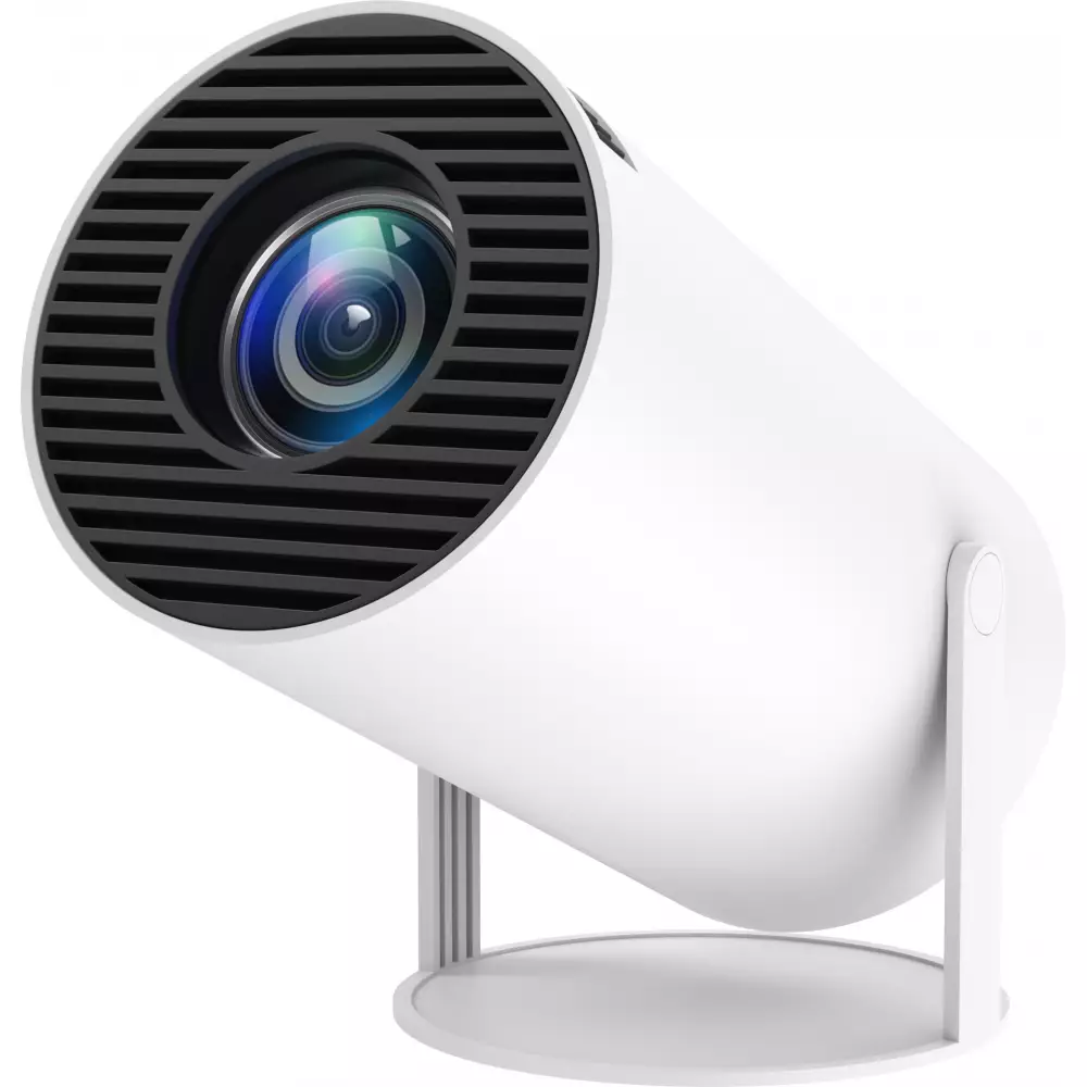 Projecteur HY300 Pro LED Smart Home Theater HD Android interface - Beamer HDMI + USB + Wifi Screen Mirroring - Blanc