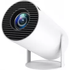 Projecteur HY300 Pro LED Smart Home Theater HD Android interface - Beamer HDMI + USB + Wifi Screen Mirroring - Blanc