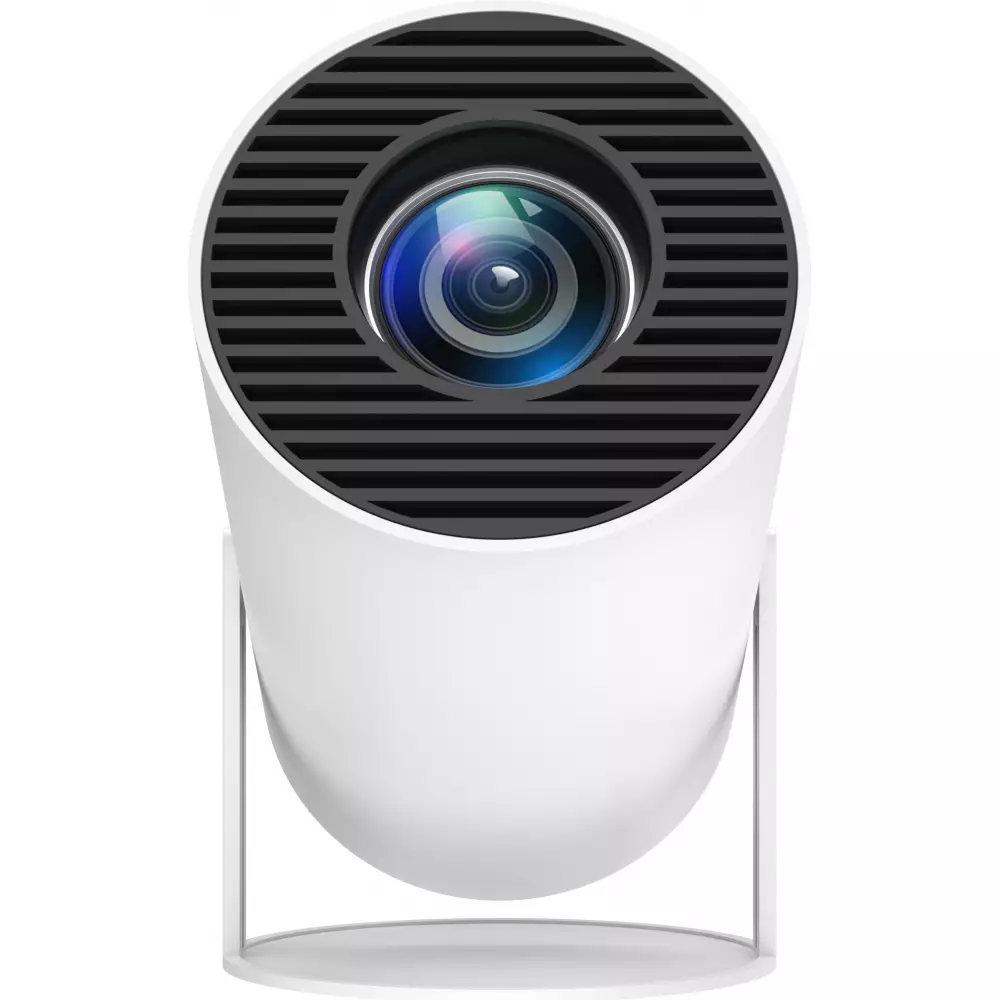 Projecteur HY300 Pro LED Smart Home Theater HD Android interface - Beamer HDMI + USB + Wifi Screen Mirroring - Blanc