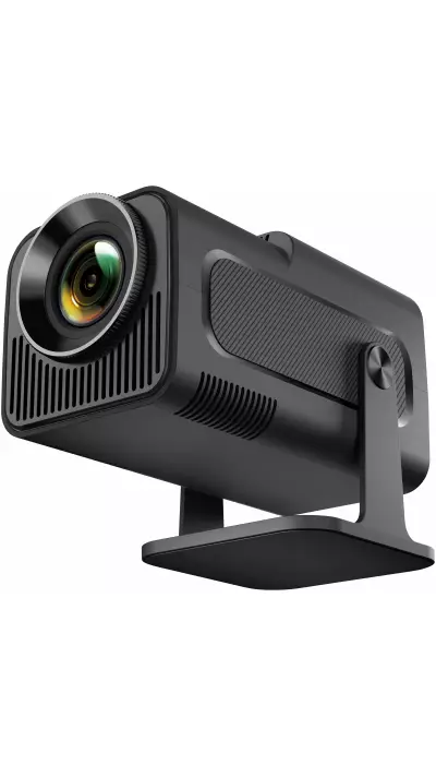 Projecteur HY320 LED Smart Home Theater Quad Core HDMI Android 11 interface - Beamer 1080p FHD + Wifi - Noir