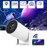 Projecteur HY300 LED Smart Home Theater HD Android interface - Beamer HDMI + USB + Wifi Screen Mirroring - Blanc