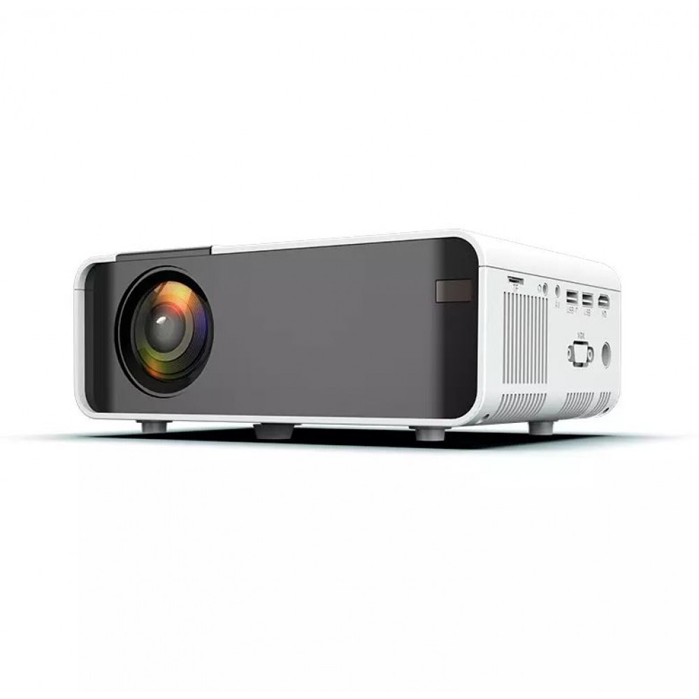 Projecteur LED haute définition Ultra HD 4K Beamer Wifi Blanc