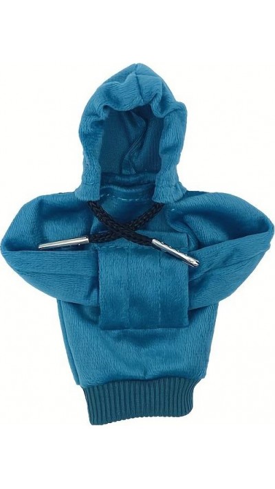 Universeller und dekorativer Mode-Kaputzenpullover - Jacke für Gangschalter im Fahrzeug - Blau