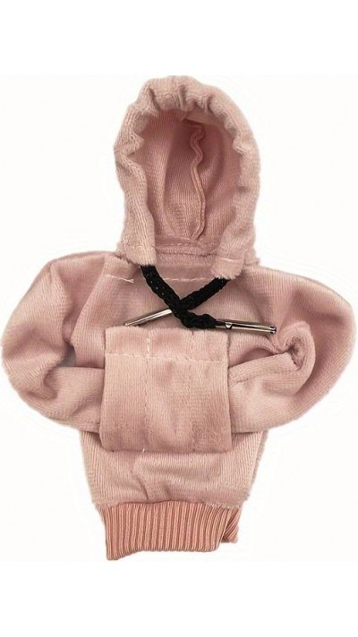 Pull à capuche - jaquette universel et décoratif à la mode pour pommeau de vitesse dans la voiture - Rose