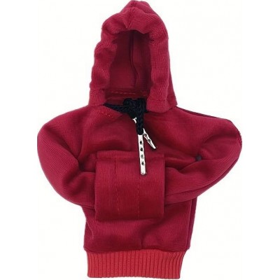 Pull à capuche - jaquette universel et décoratif à la mode pour pommeau de vitesse dans la voiture - Rouge