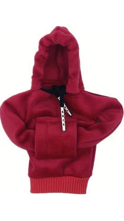 Universeller und dekorativer Mode-Kaputzenpullover - Jacke für Gangschalter im Fahrzeug - Rot