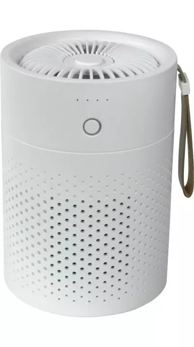 Purificateur d'air élégant et moderne AirProtect 24W avec lanière élégante avec USB-C - Blanc