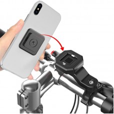 Quick Lock - Support pour smartphone pour vélo et moto avec fonction Quick Release - Noir