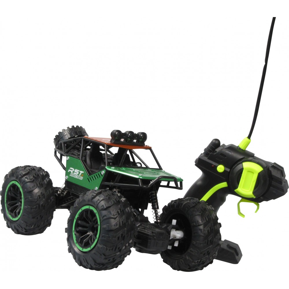 Voiture télécommandée RC Off-Road Monster Truck RTR 4x4 style AWD 3.7V Rover RST Racing - Vert