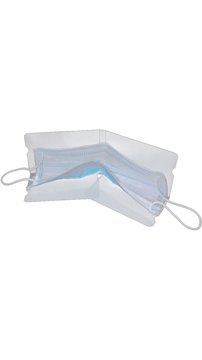 Étui de rangement flexible pour masques chirurgicaux (10 pièces)