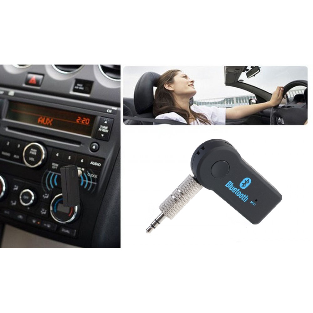 KFZ Bluetooth 5.0 audio Receiver 3.5mm AUX Anschluss-Adapter fürs