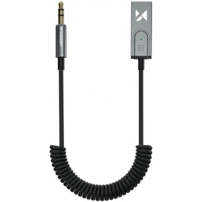Récepteur audio Bluetooth 5.3 WOZINSKY Adaptateur récepteur avec prise AUX & 10 mètres de portée - Noir