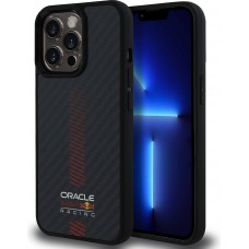 iPhone 13 Pro Case Hülle - Red Bull Racing Carbon Powerbar MagSafe - Schwarz