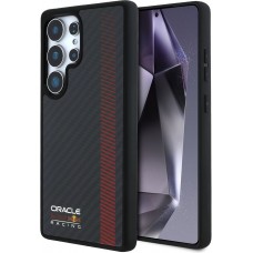 Galaxy S25 Ultra Case Hülle - Red Bull Racing Carbon Powerbar MagSafe - Schwarz