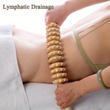 Naturholz Anti-Cellulite Massage-Roller für tiefe Muskeln und Gewebe, Lymphdrainage