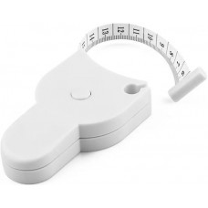 Ruban de mesure automatique du corps - mesure facile du ventre - des bras etc. - Blanc