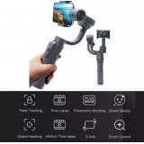 S5B 3-Achsen stabilisierendes universal Gimbal mit Bluetooth Stabilisator - Schwarz