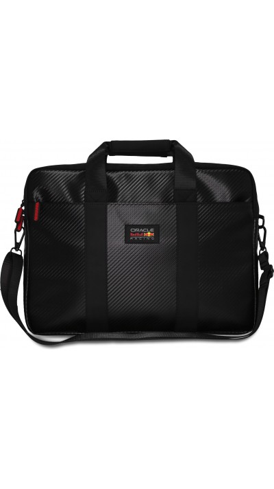 Sac à ordinateur PU Carbon 15/16" Red Bull Racing look carbon - Noir Sac à ordinateur PU Carbon 15/16" Red Bull Racing look carbon - Noir