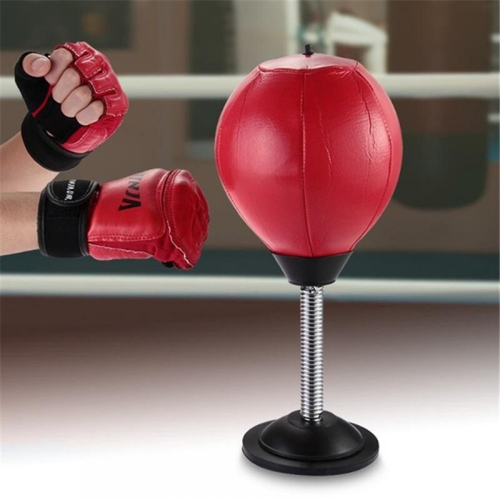 Sac de boxe de table anti-stress avec fixation par ventouse pour réduire le  stress au travail - Acheter sur PhoneLook