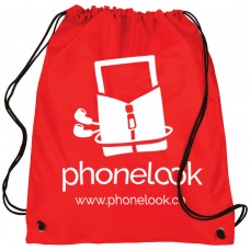 Sac de festival en nylon PhoneLook - Rouge