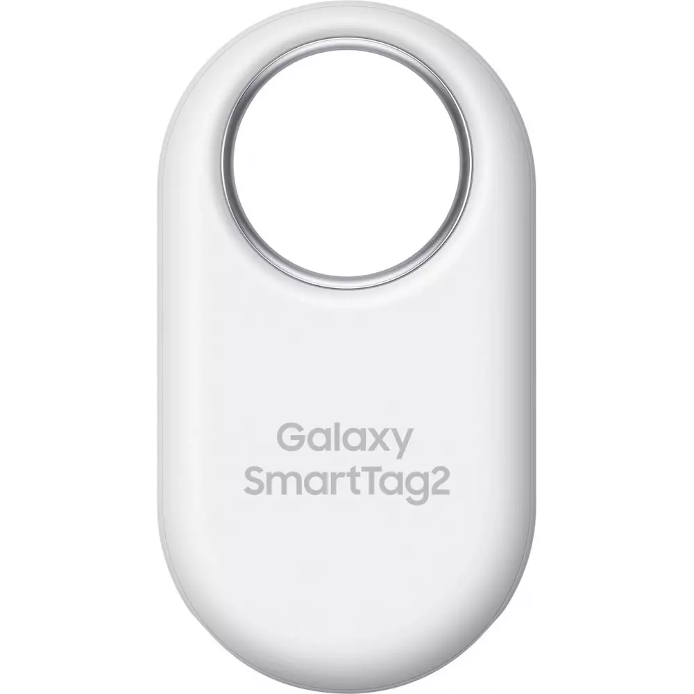 Samsung SmartTag2 Bluetooth Tracker Keyfinder für einfaches Auffinden und Verfolgen - Weiss