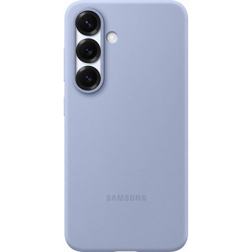Galaxy S25 Case Hülle - Samsung Original Silikon - Hellblau