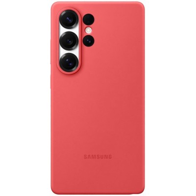 Coque Samsung Galaxy S25 Ultra - Samsung original Silicone - Rouge