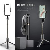 3 in 1 Selfie Stick L08 - Stablisierte Videos mit Gimbal, Standfuss Tripod Bluetooth Fernauslöser