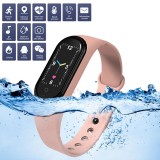 Active Fitness Tracker M5 - Bracelet sportif intelligent Montre connectée Bluetooth - Rose