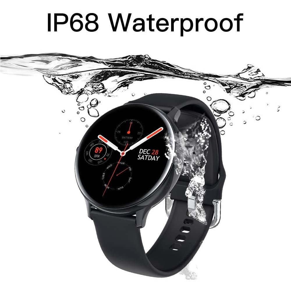 Smart Watch WearFit S20 - Montre connectée avec écran tactile et programmes de sport / fitness - Blanc