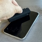 Spray nettoyeur pour écrans de smartphone 2 en 1 avec microfibre intégrée - PhoneLook - Noir