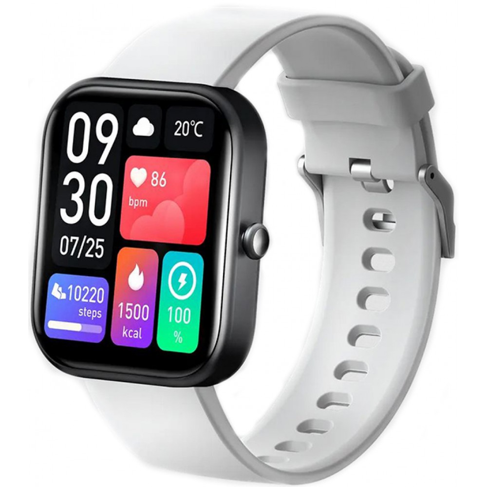 Starmax GTS5 Smartwatch montre intelligente avec traqueur de fitness Bluetooth - Blanc