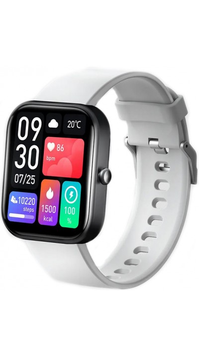 Starmax GTS5 Smartwatch montre intelligente avec traqueur de fitness Bluetooth - Blanc