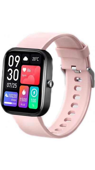 Starmax GTS5 Smartwatch montre intelligente avec traqueur de fitness Bluetooth - Rose/noir